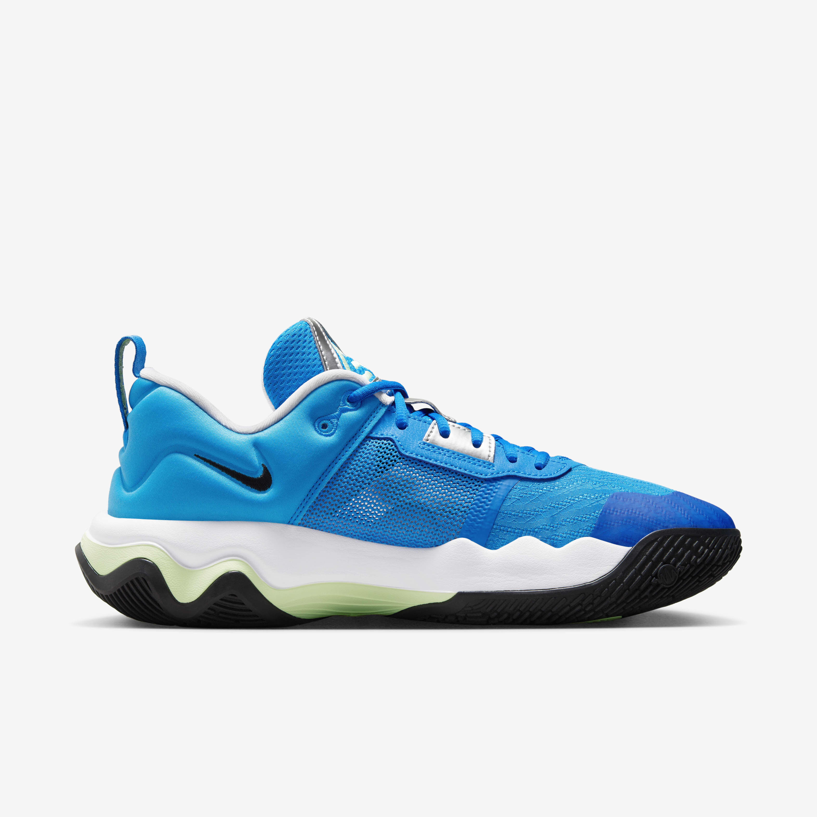 Blue nike basketball shoes clearance
