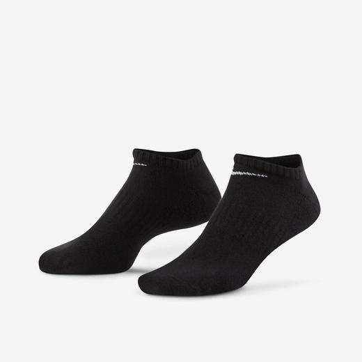 Women's No Show Socks-Nike, Nike Everyday Cushioned, Training No-Show Socks (3 Pairs)