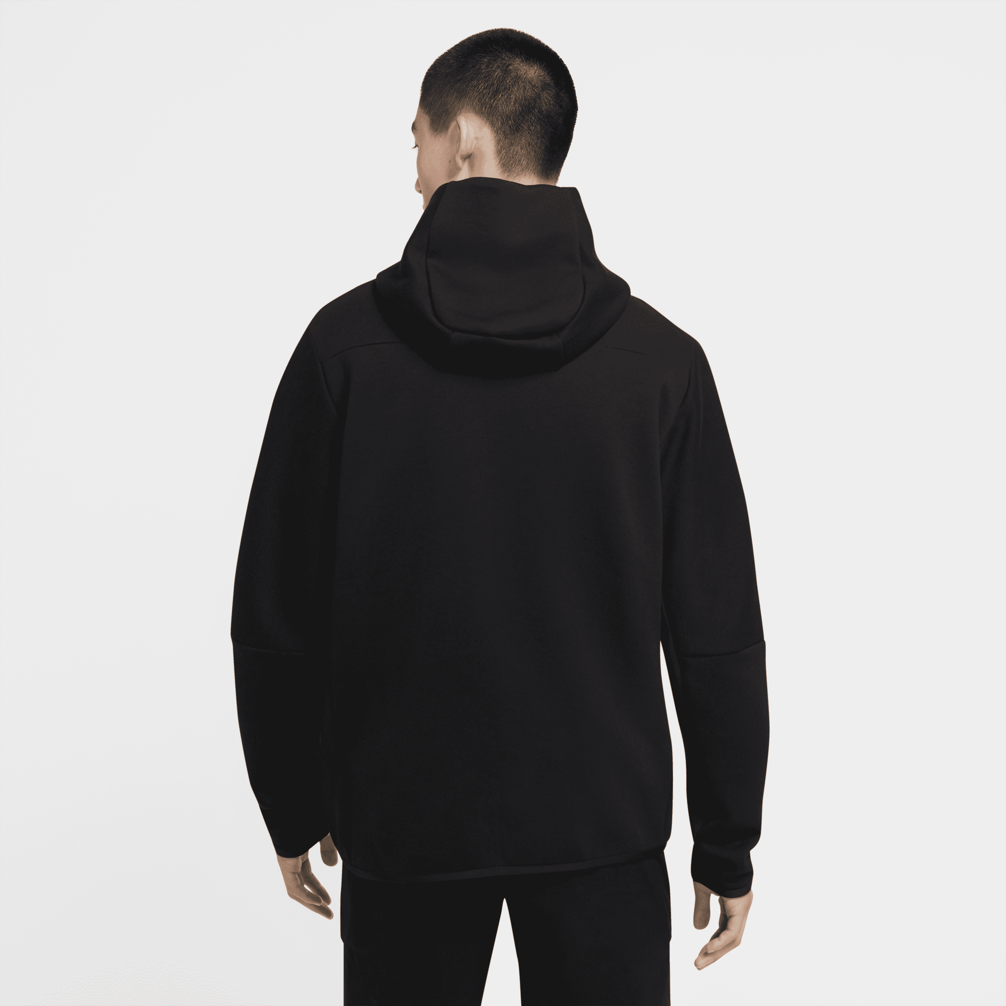Black nike tech fleece hoodie deals