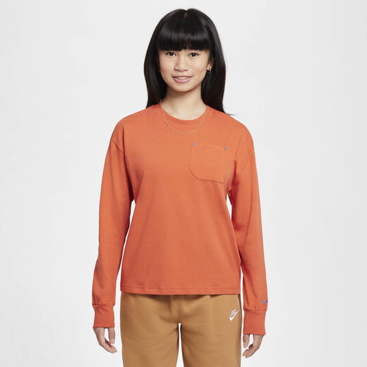 City Utility-Nike, Nike Sportswear City Utility, Older Kids' Long-Sleeve Top