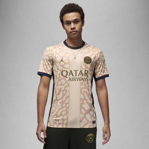 Psg Jordan T-Shirts & Tops-JRDN, Paris Saint-Germain 2023/24 Stadium Fourth, Men's Jordan Dri-FIT Football Replica Shirt