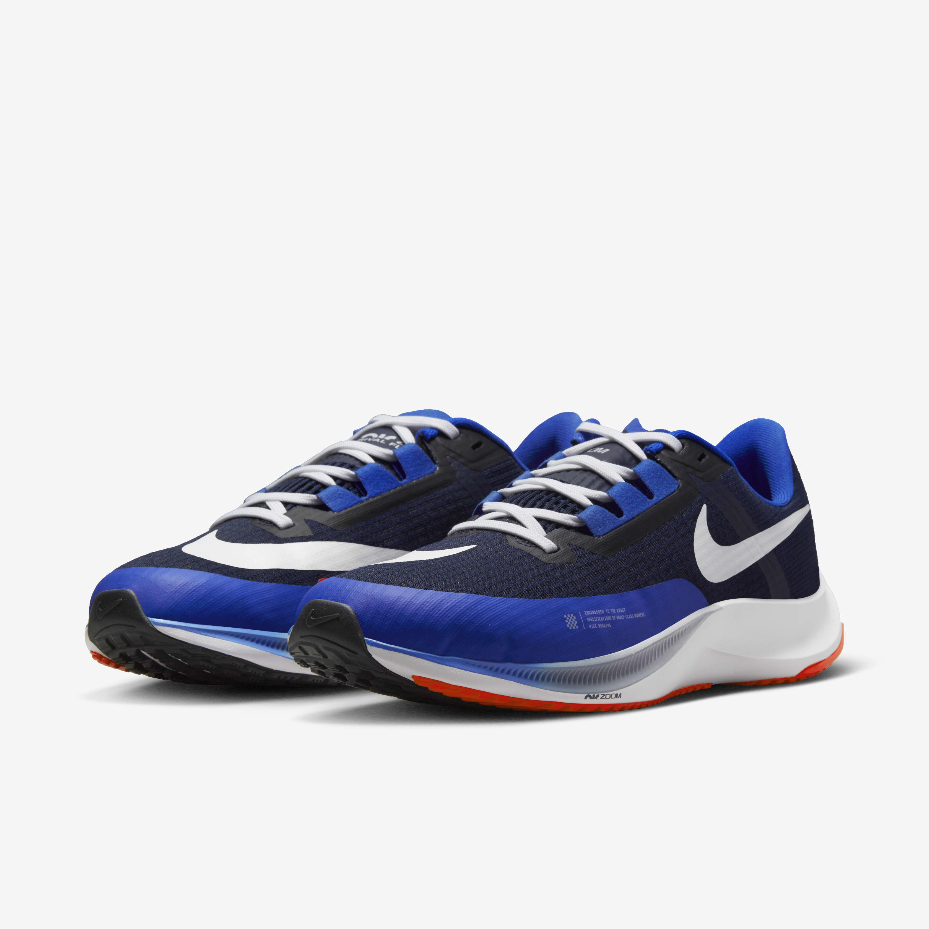 Buy Nike Rival Fly 3 Men's Road Racing Shoes - Obsidian/Racer Blue ...