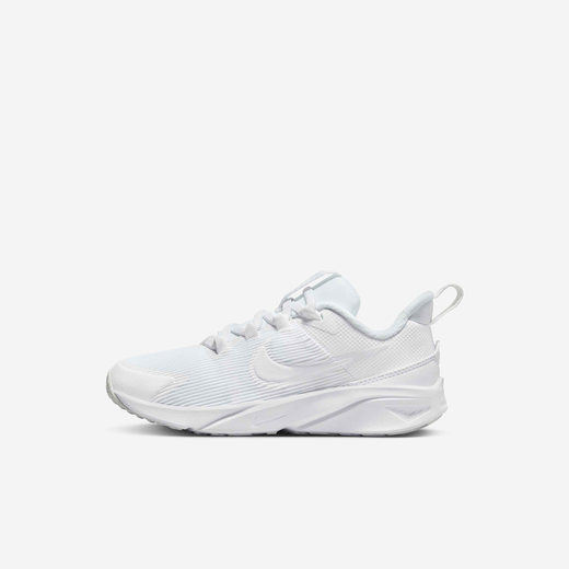 Triple White-Nike, Nike Star Runner 4, Younger Kids' Shoes