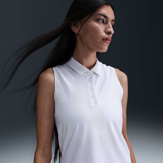 Women's Polo T-Shirts-Nike Golf, Nike Victory, Women's Dri-FIT Sleeveless Polo Women's Polo T-Shirts-Nike Golf, Nike Victory, Women's Dri-FIT Sleeveless Polo