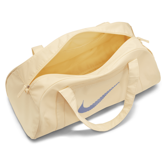 Orange nike top duffle bag