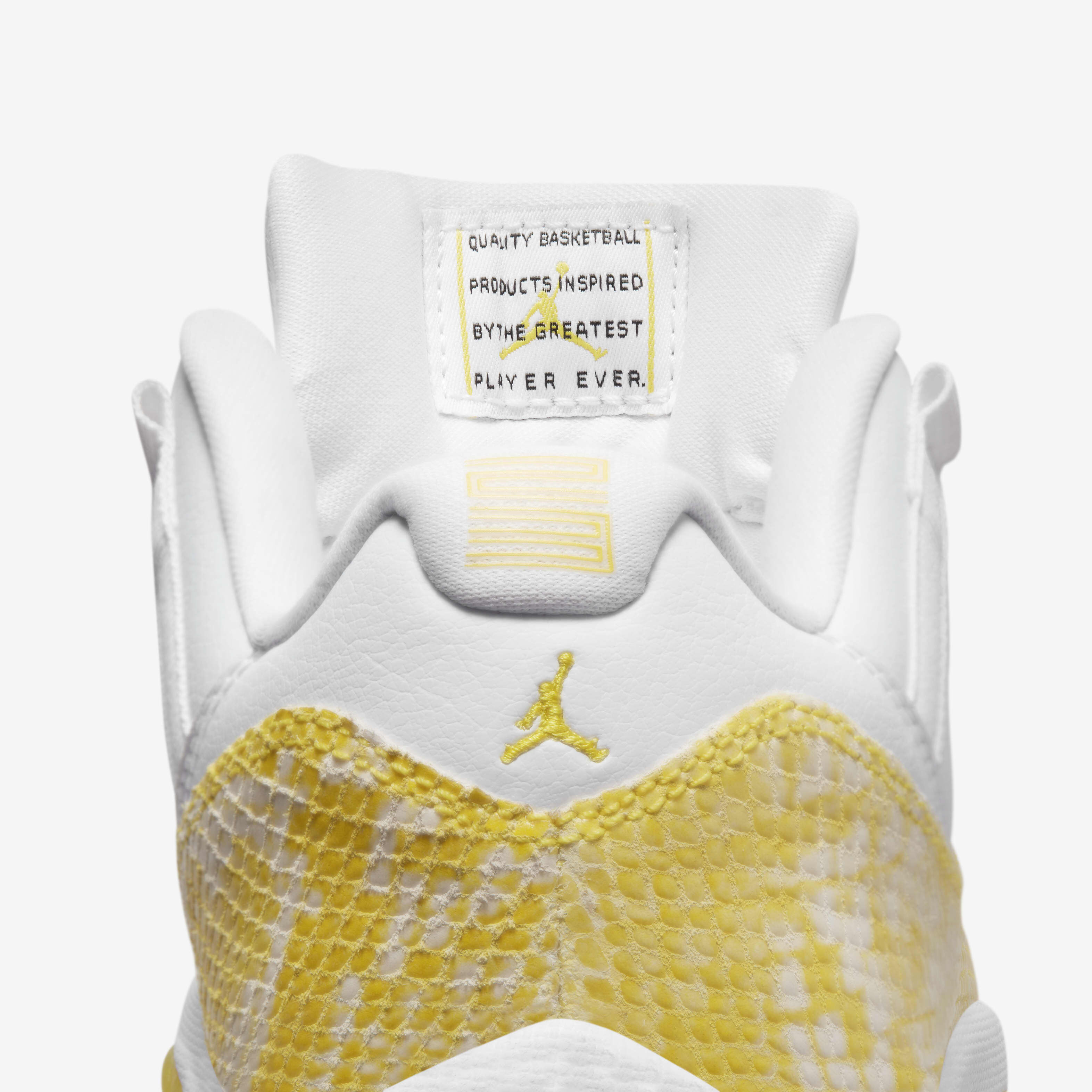 Buy Air Jordan 11 Retro Low Women s Shoes White White Tour Yellow Nike UAE Official