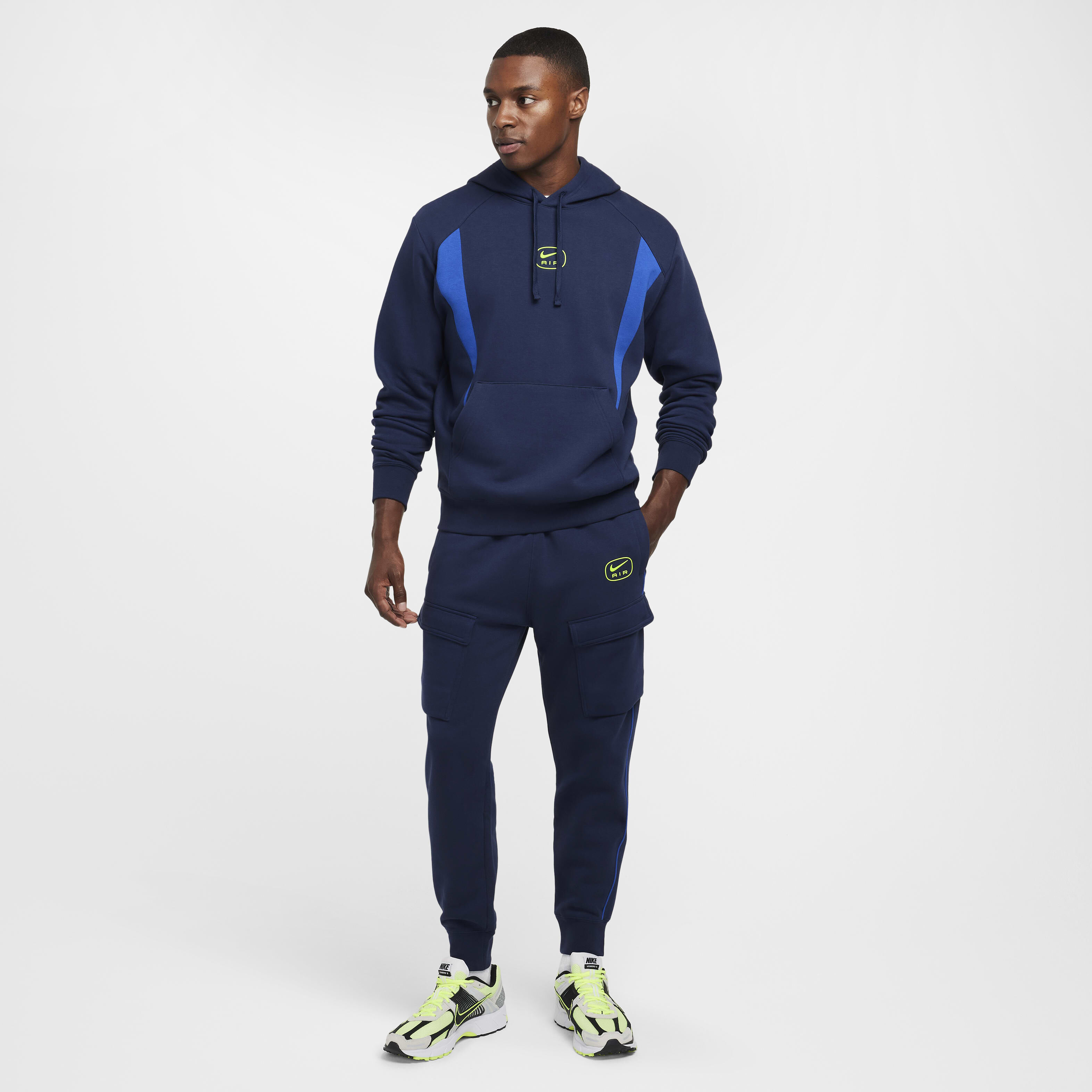 Buy Nike Air Men s Fleece Cargo Trousers Nike UAE Official