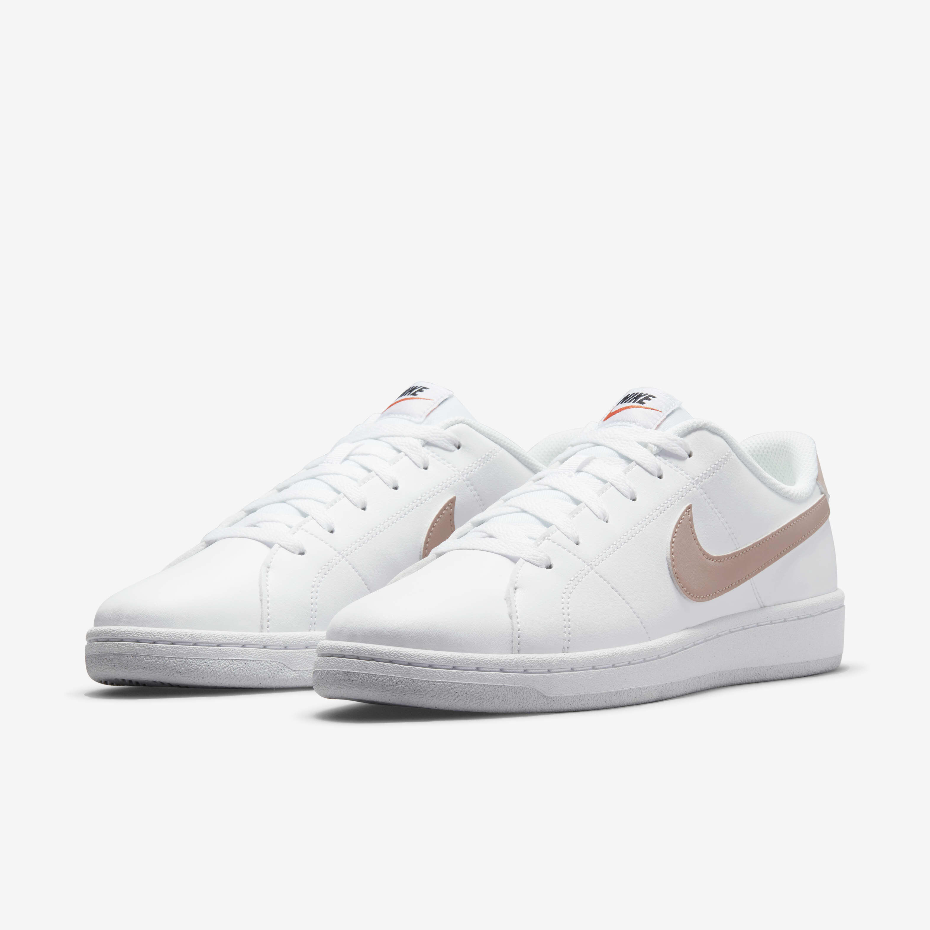 Nike court royale white and red best sale