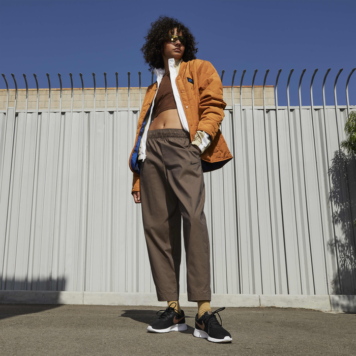 Buy Nike Tanjun Women's Shoes Black/Barely Volt/White/Metallic