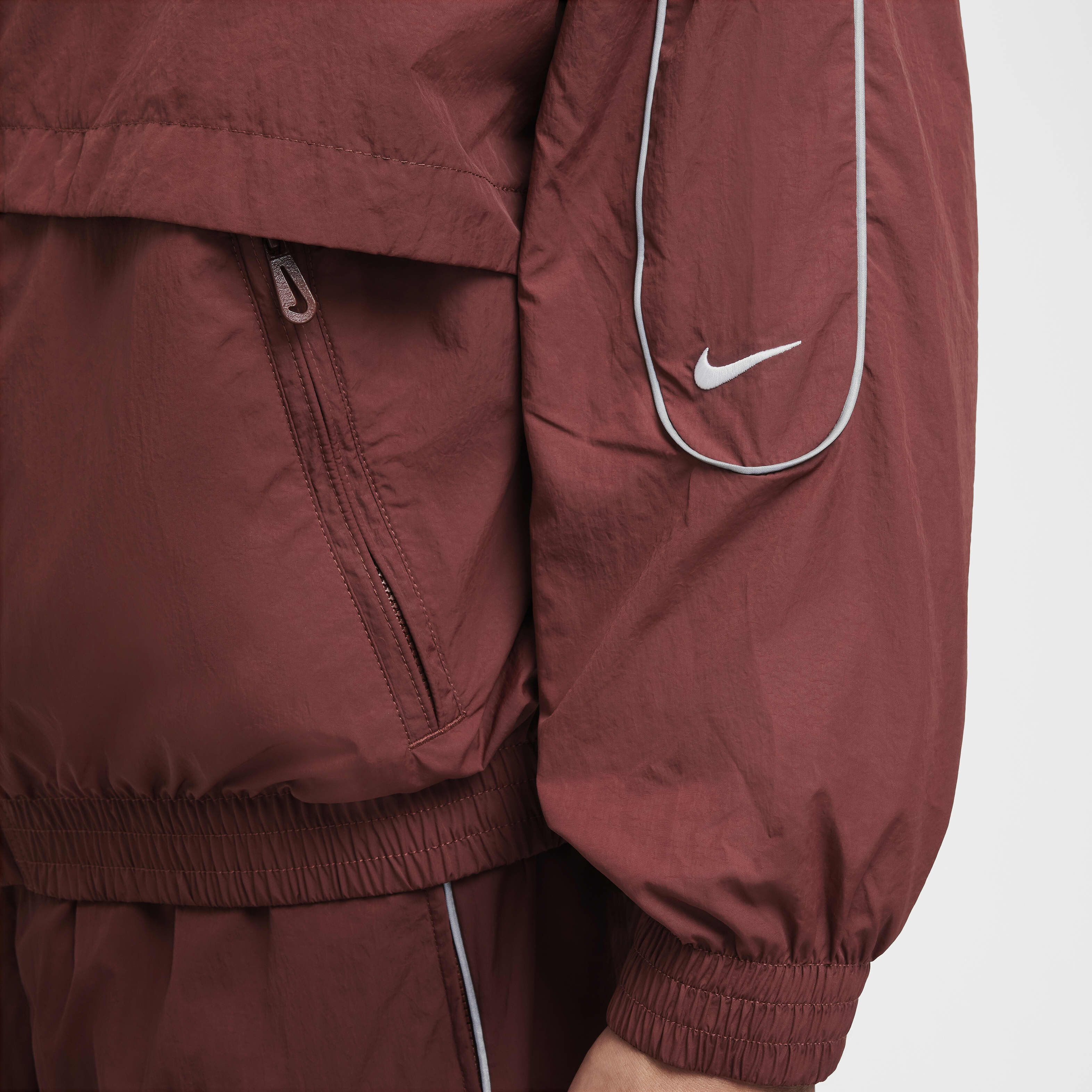 Buy Nike Sportswear Solo Swoosh Men s Woven Tracksuit Jacket Nike UAE Official