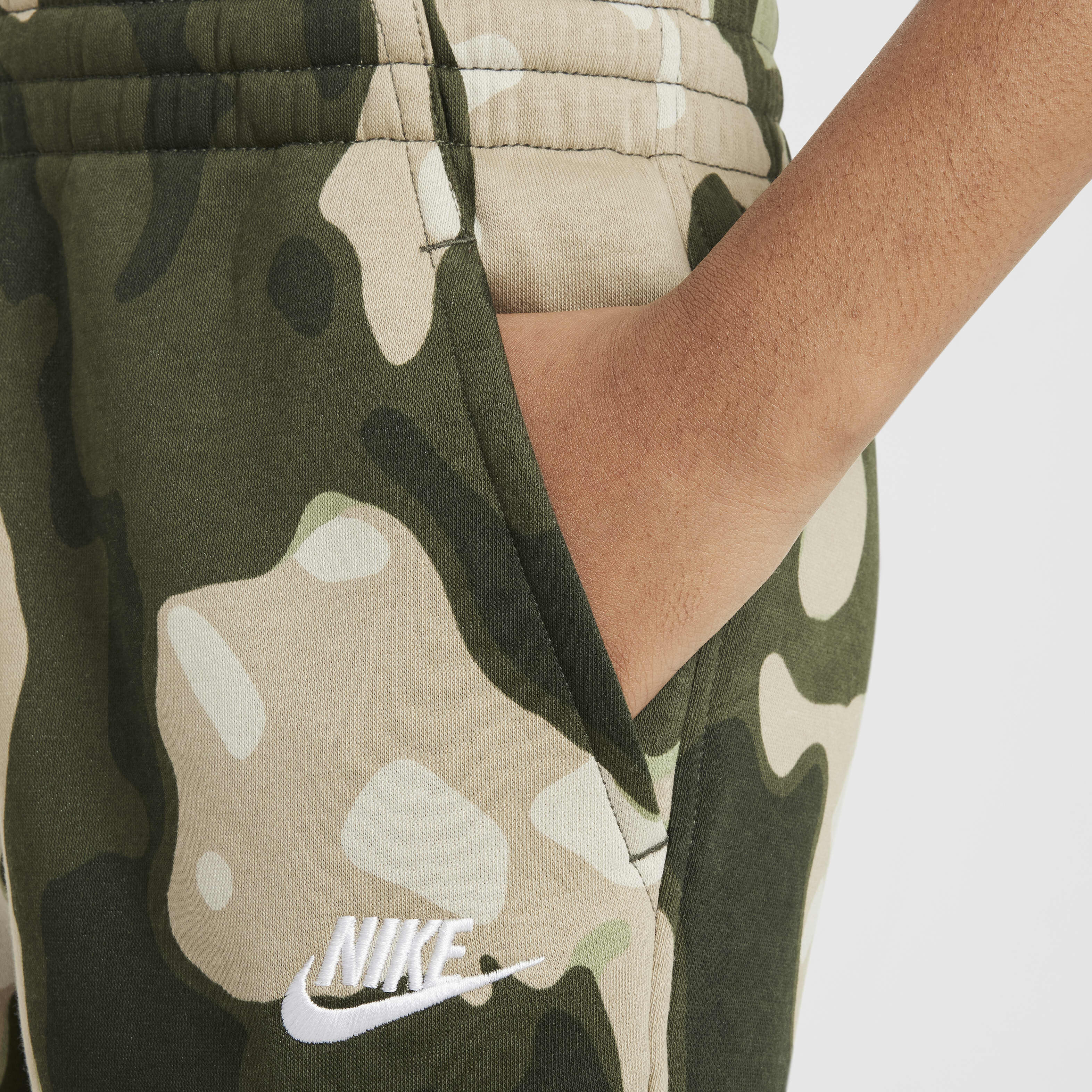 Nike boy's sportswear camo club jogger pants sale