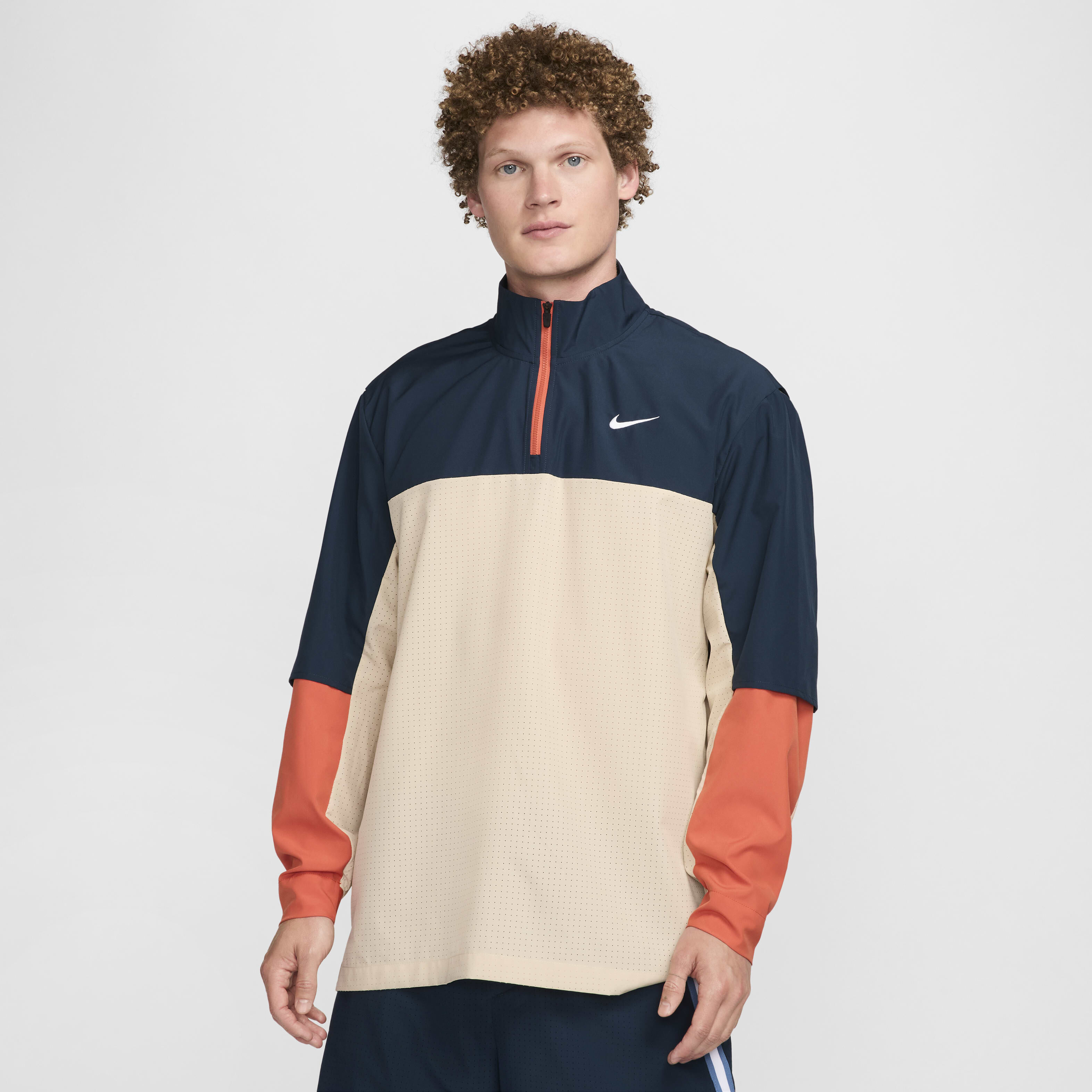 Buy Nike Golf Club Men's Dri-FIT 1/2-Zip Golf Jacket - Sand