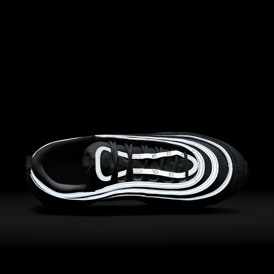 Nike air max 97 black and white stripes on sale