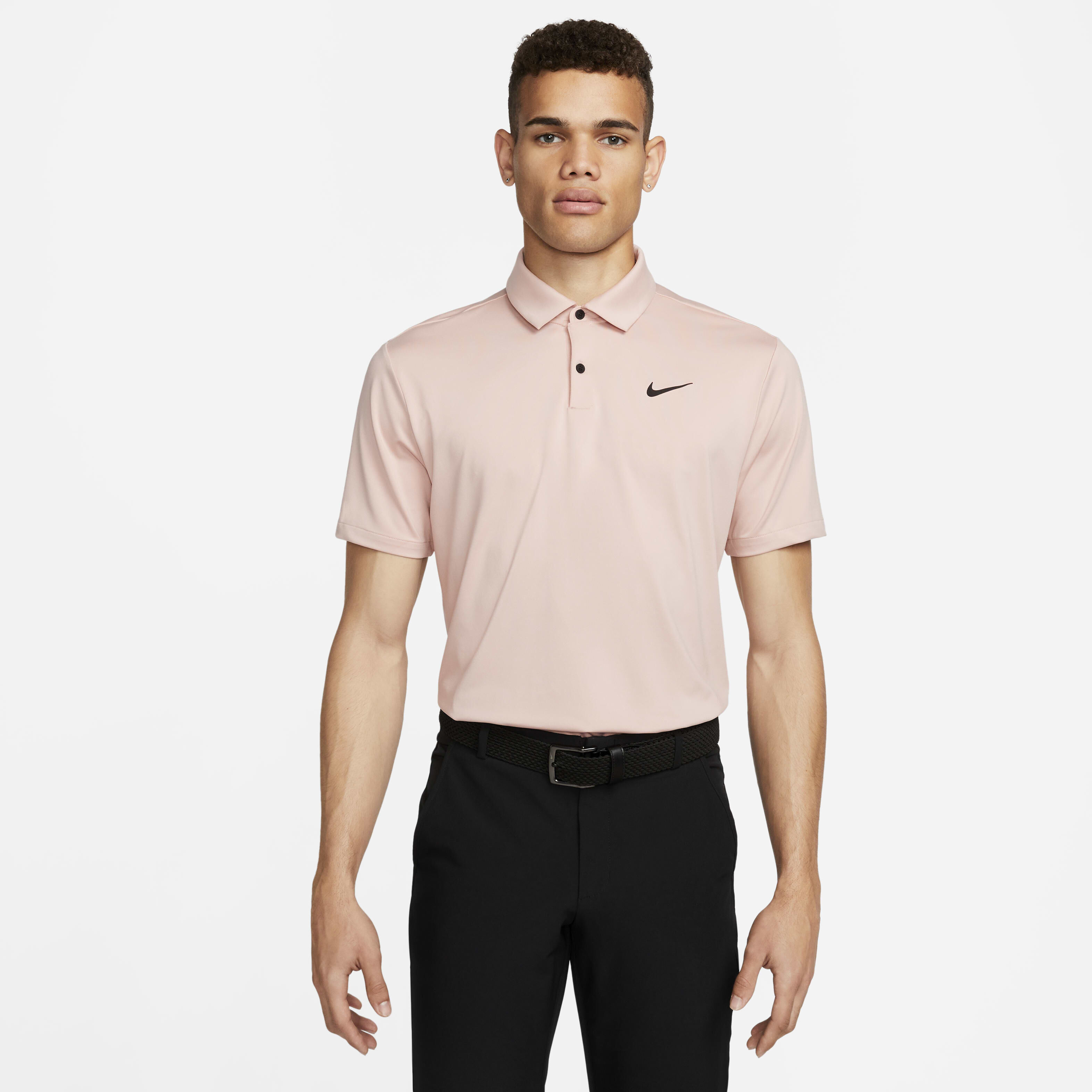 pink oxford nike shirt