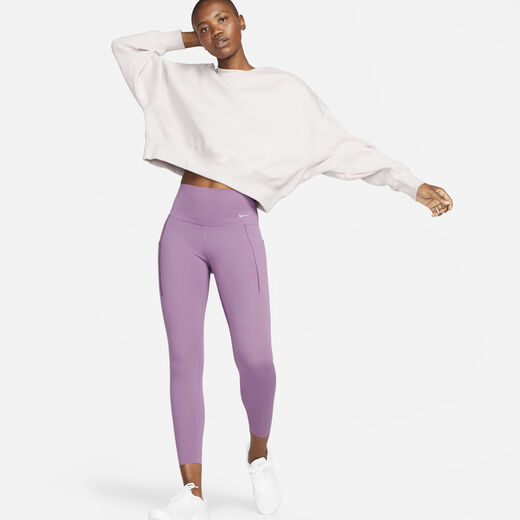 Leggings-Nike, Nike Universa, Women's Medium-Support High-Waisted 7/8 Leggings with Pockets