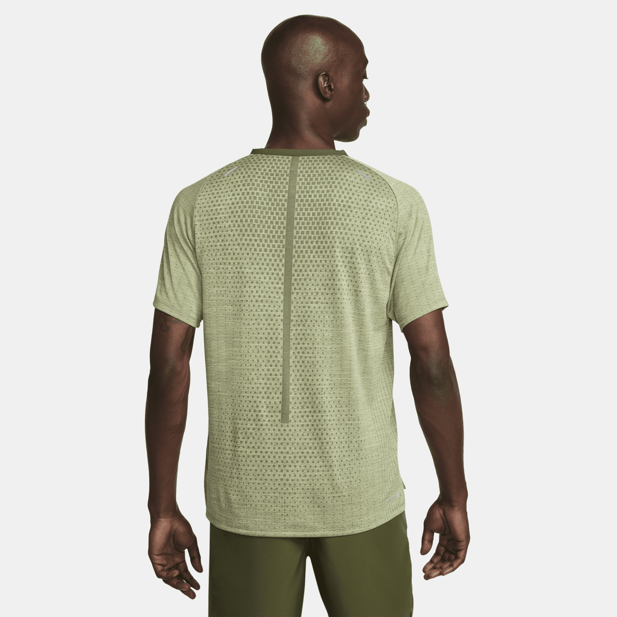 Shop Tech Knit Men s Dri FIT ADV Short sleeve Running Top Nike UAE