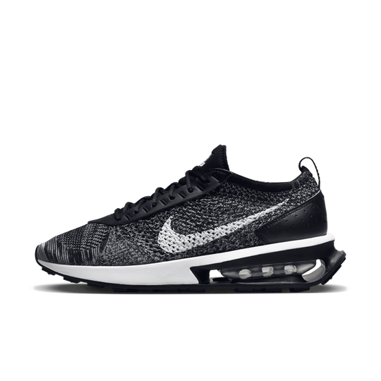 Nike flyknit racer top womens black and white