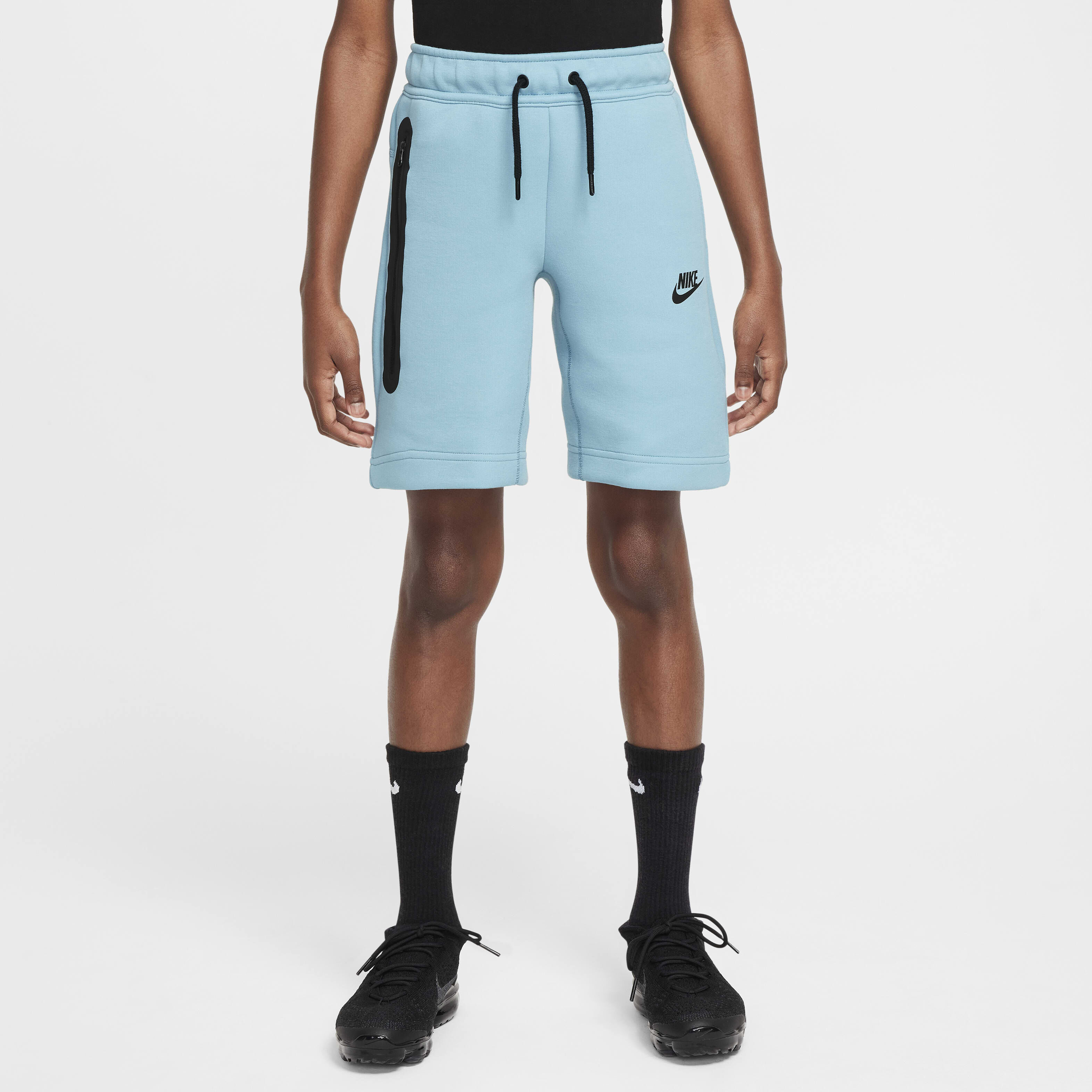 Buy Nike Tech Fleece Older Kids' (Boys') Shorts - Denim