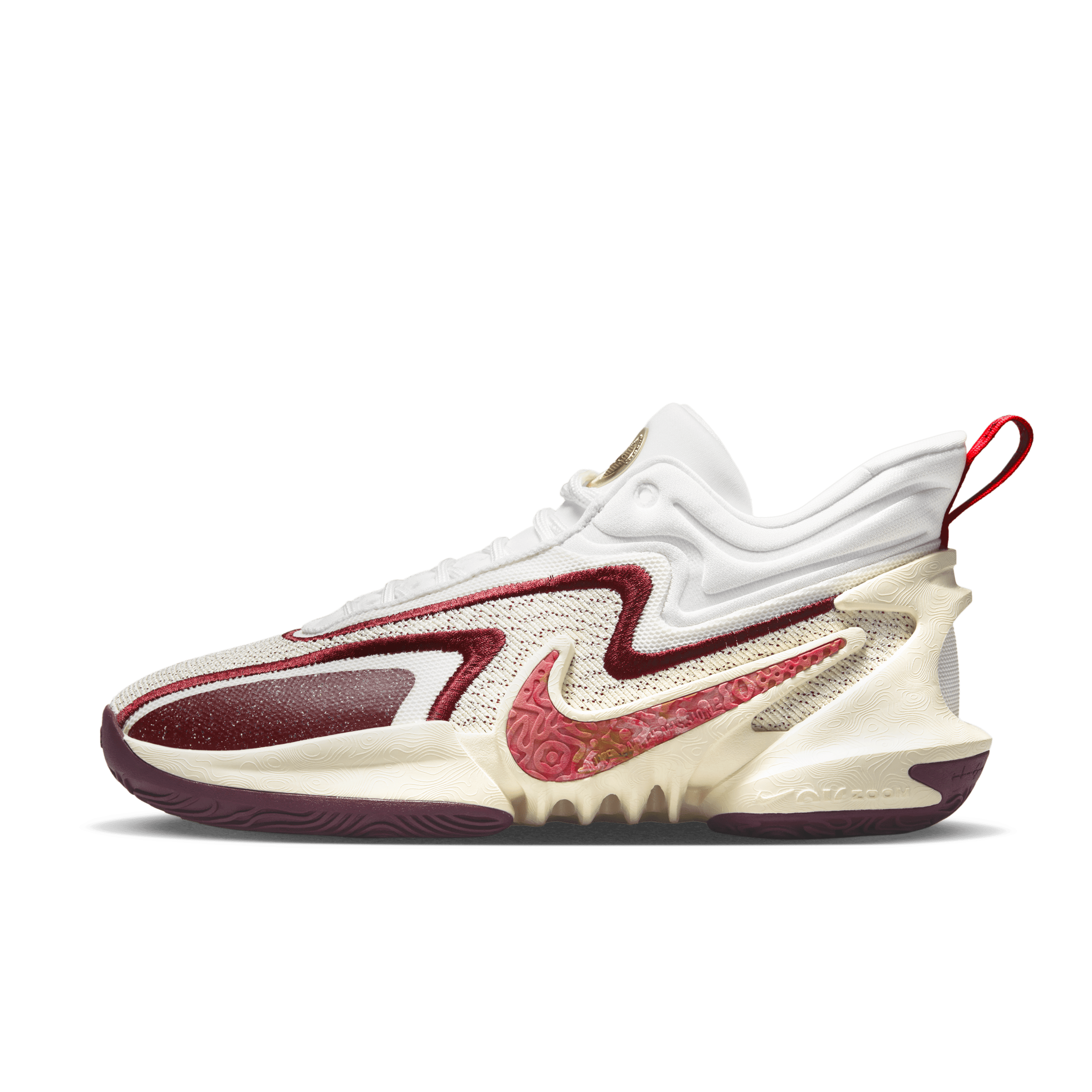 nike zoom 2k red white black