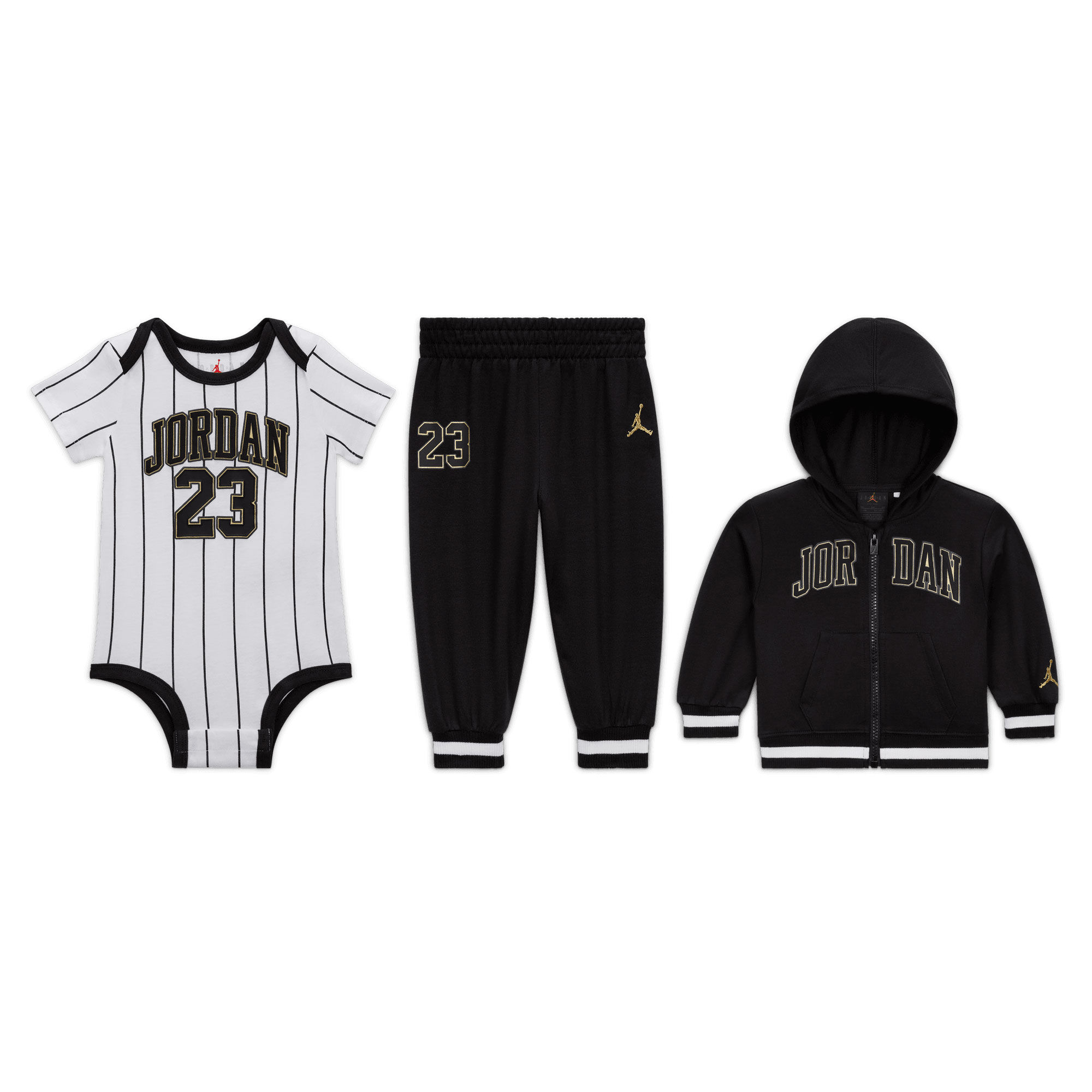 Buy Jordan Baby (0-6M) 23 Jersey 3-Piece Full-Zip Hoodie Set