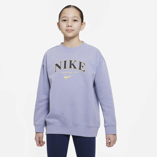 Hoodies & Sweatshirts-Nike, Nike Sportswear, Older Kids' (Girls') Oversized Sweatshirt