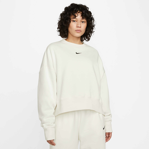 Hoodies & Sweatshirts-Nike, Nike Sportswear Phoenix Fleece, Women's Over-Oversized Crew-Neck Sweatshirt