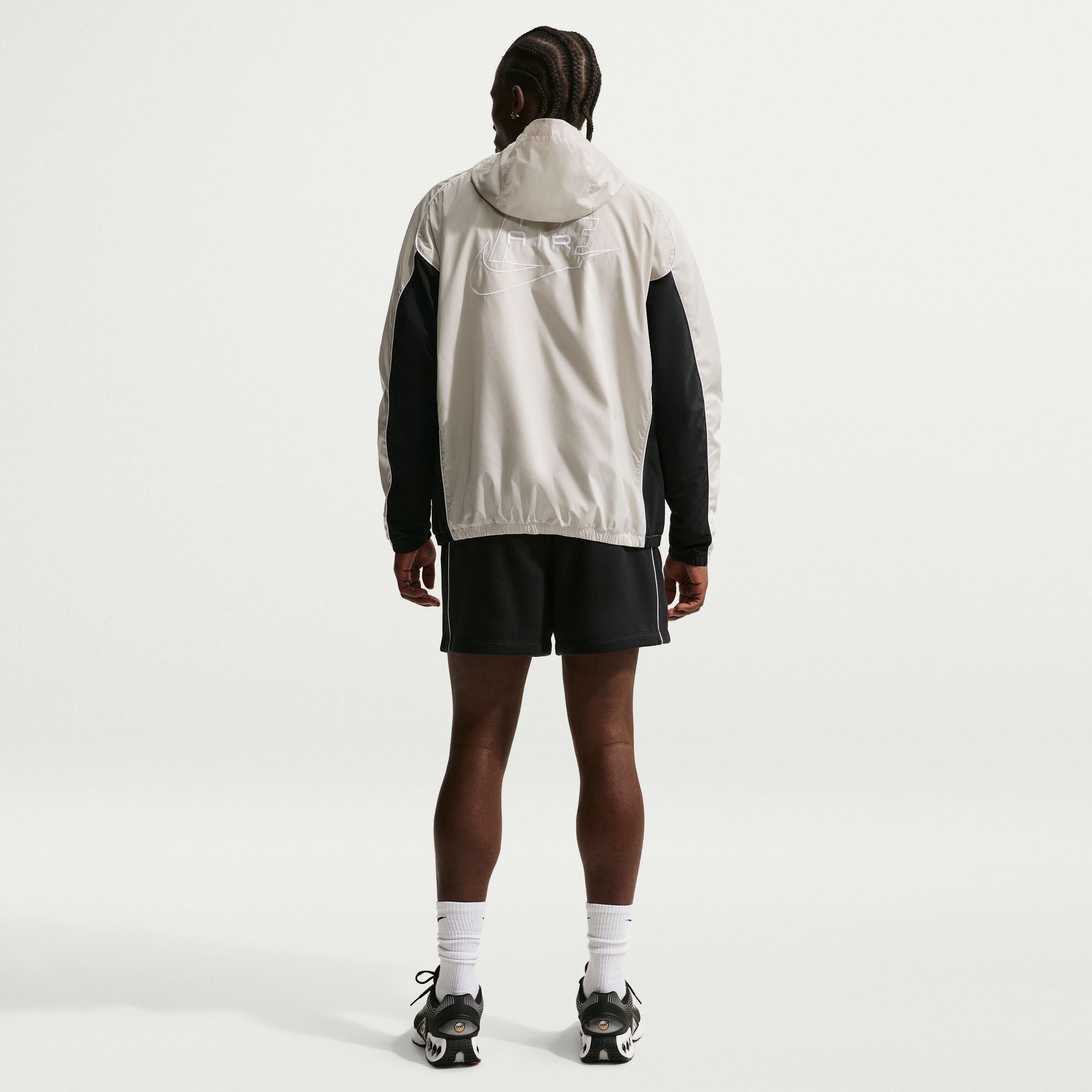 Buy Nike Air Men's Full-Zip Hybrid Utility Jacket - Light Bone