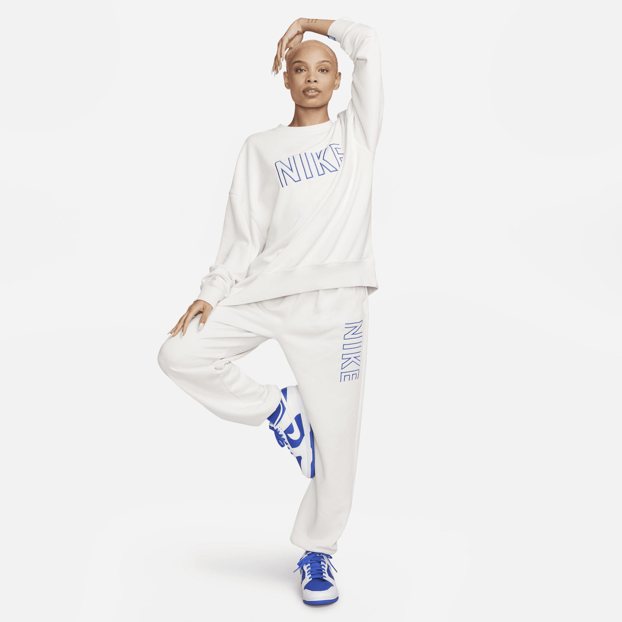 White nike tracksuit womens deals