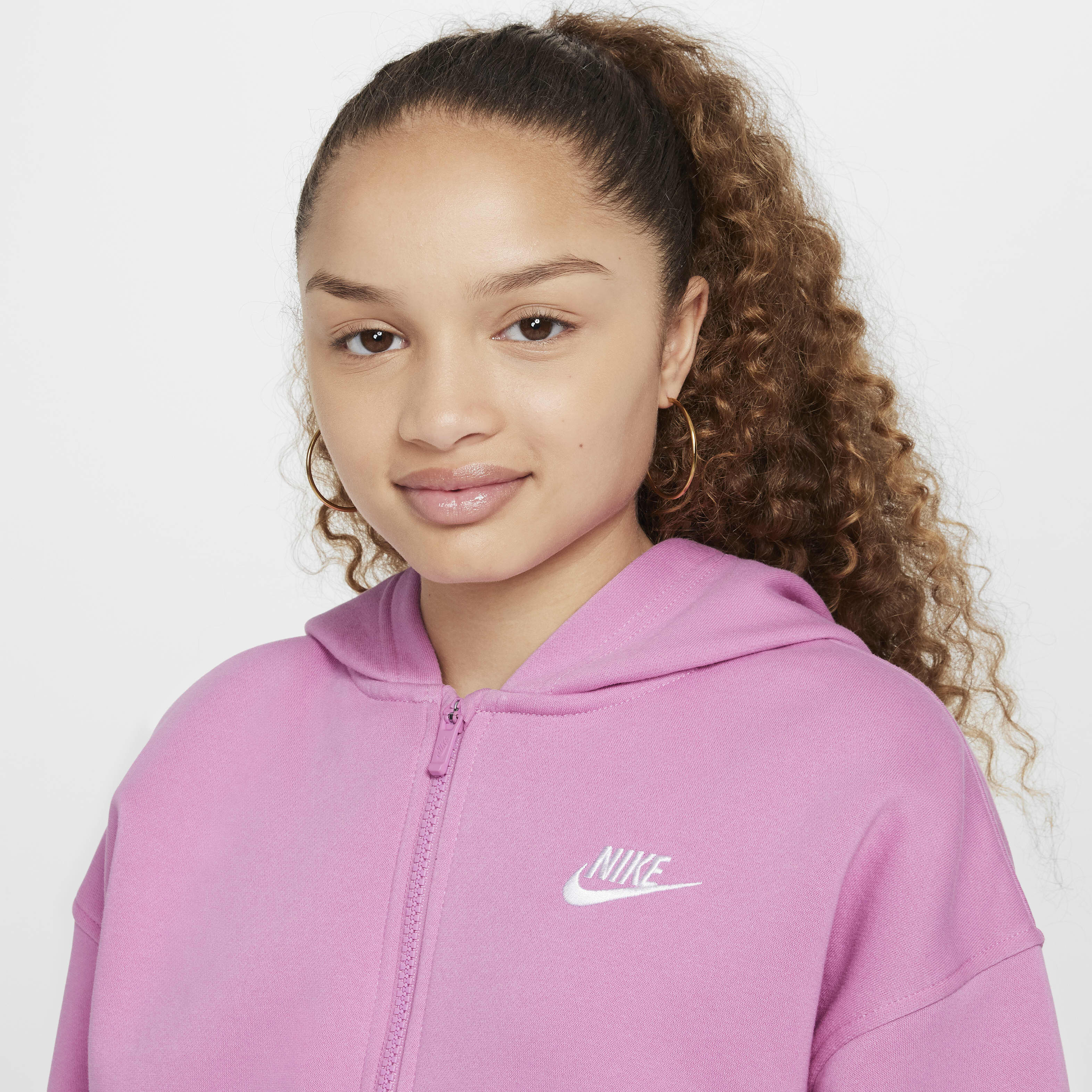 【新発売】 Club Sportswear Nike Buy Fleece Full Oversized Kids' Older 制汗・デオドラント