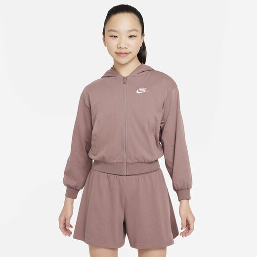 Hoodies & Sweatshirts-Nike, Nike Sportswear, Older Kids' (Girls') Full-Zip Hoodie
