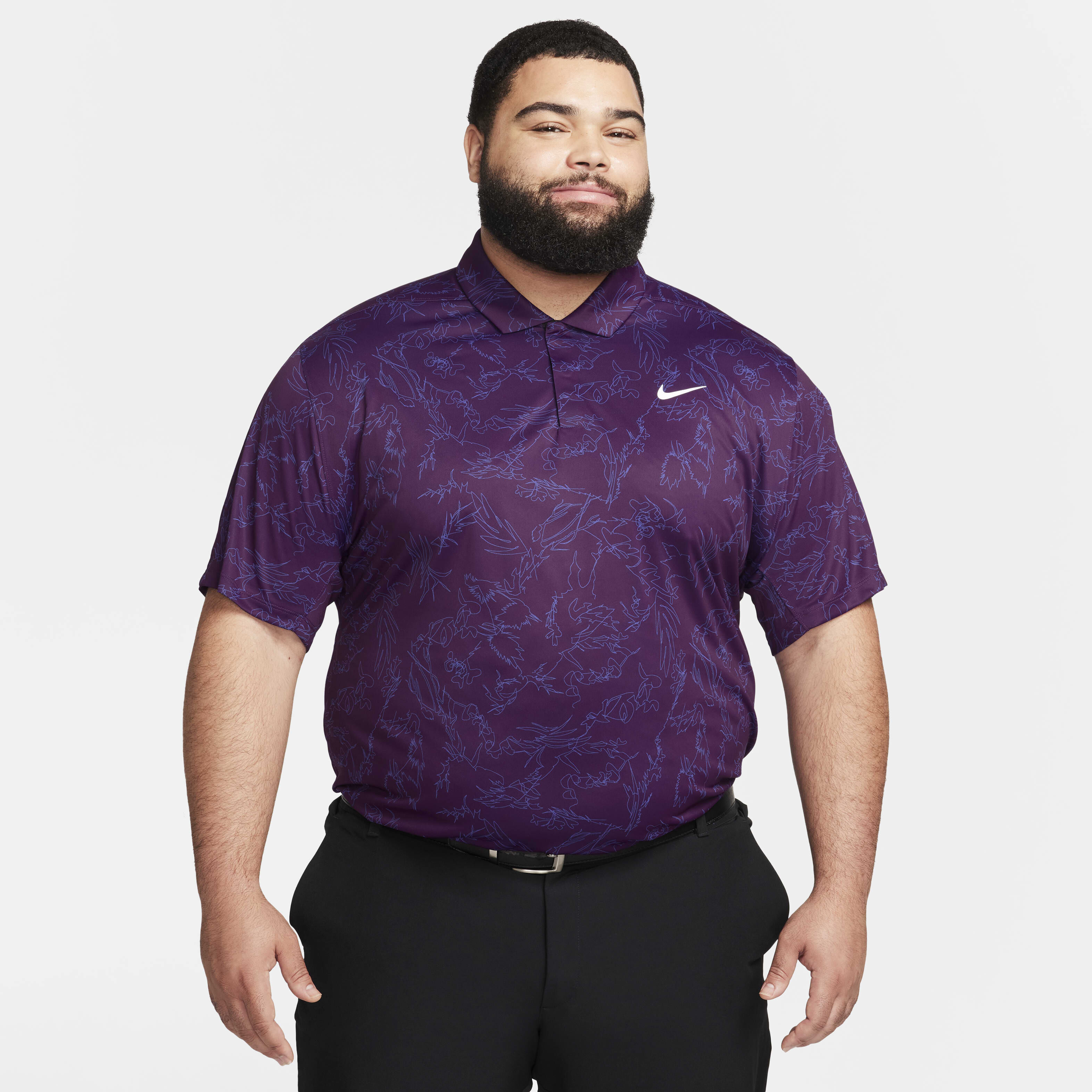 Buy Tiger Woods Men s Nike Dri FIT ADV Golf Polo Nike UAE Official