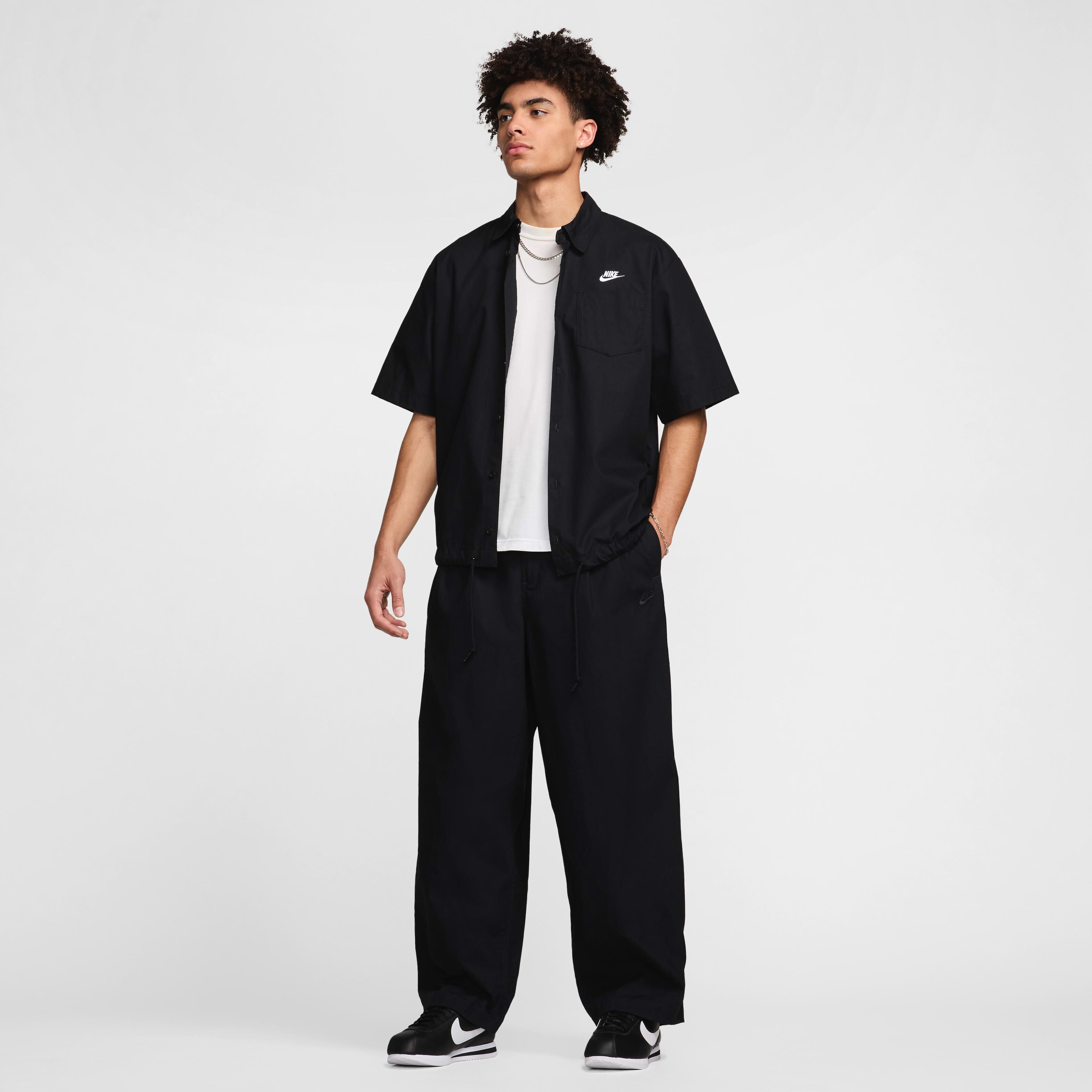 NIKE M CLUB BALLOON PANT BLK/BLK 国内発送 NIKE AS M NK CLUB BALLOON PANT / ナイキ クラブ バルーン