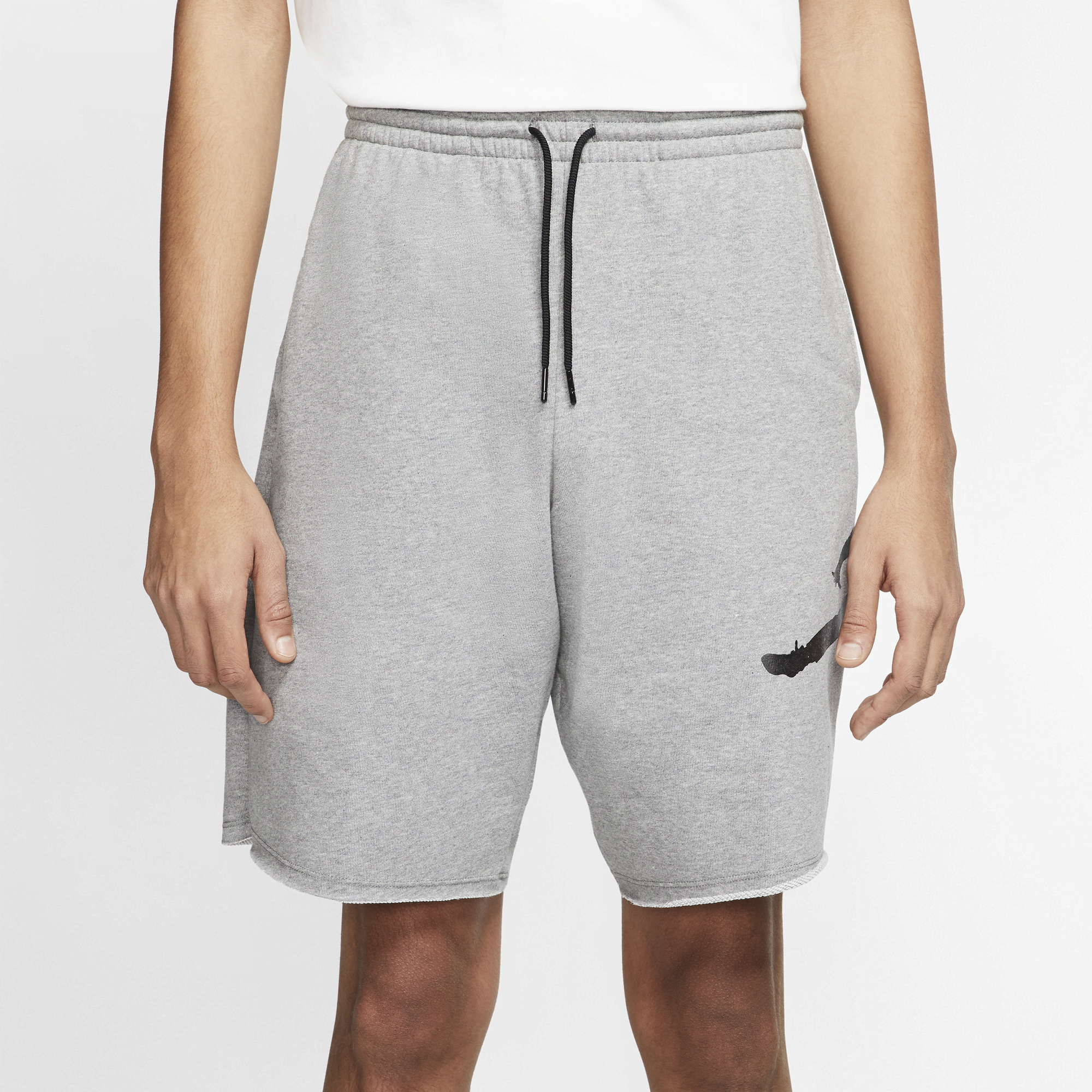 Shop Jordan Jumpman Logo Men s Fleece Shorts Nike UAE