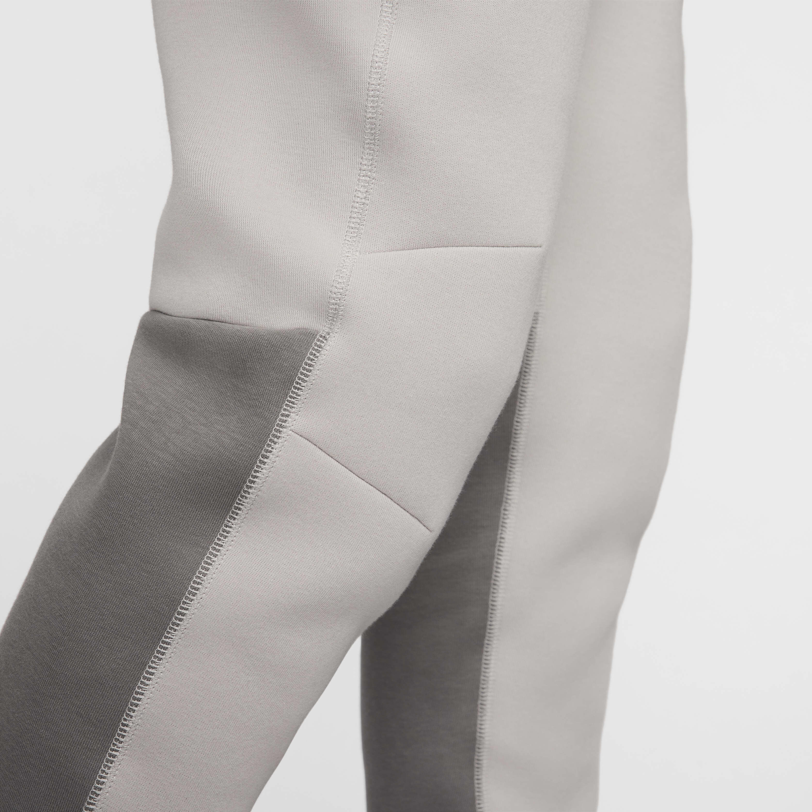 Nike tech fleece jogger smoke grey platinum & white new arrivals
