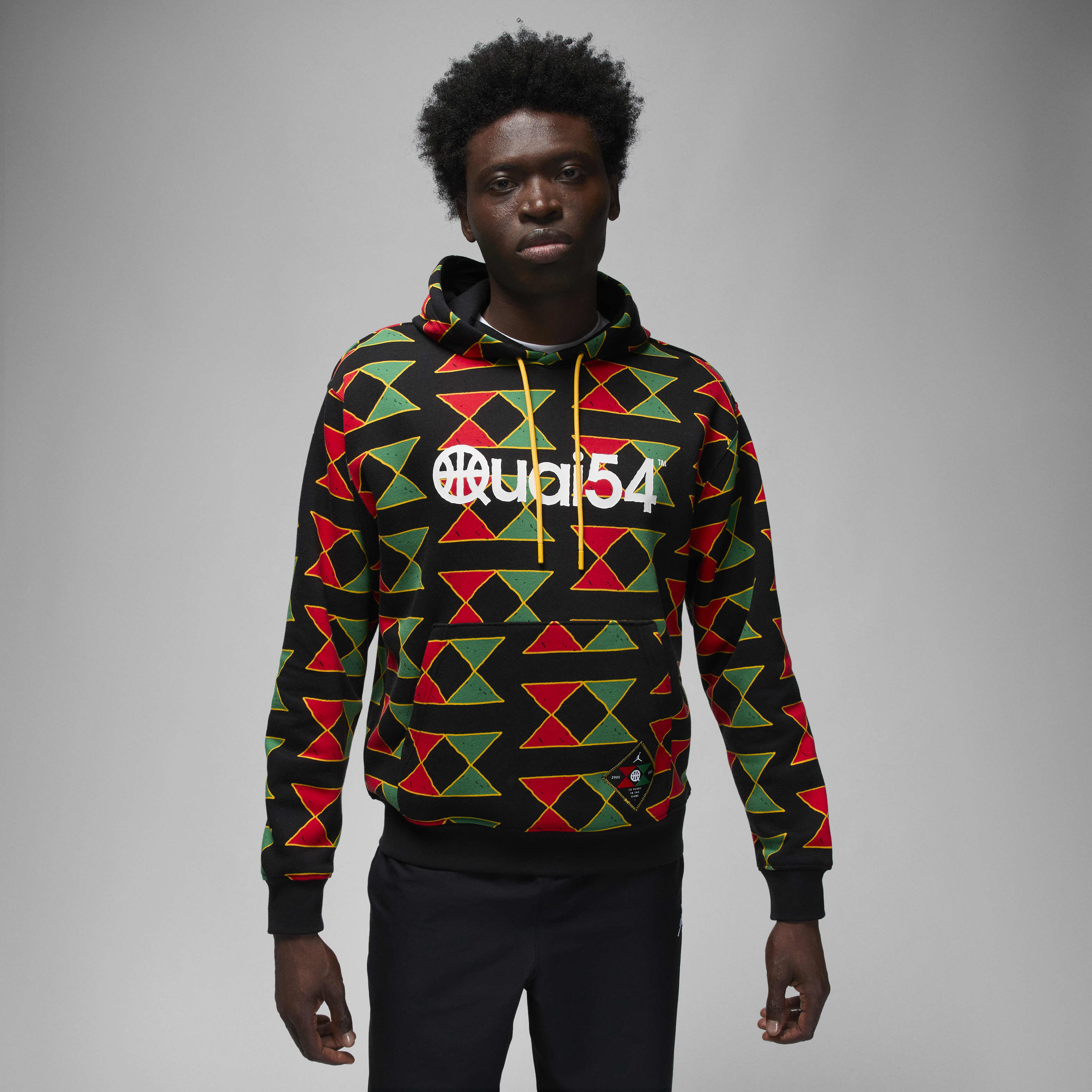 Buy Jordan Quai 54 Men s Graphic Hoodie Black Nike UAE Official