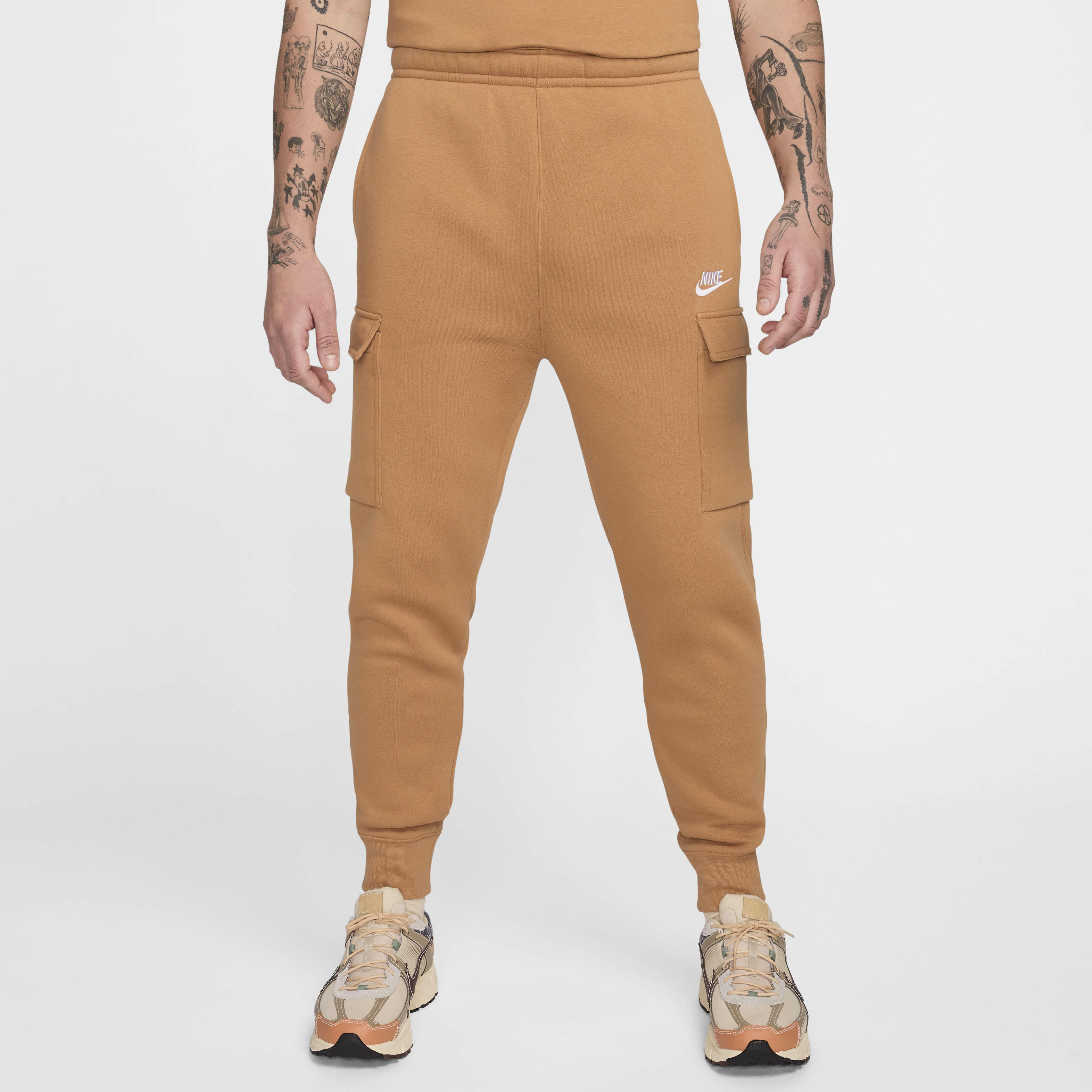 Club fleece cargo joggers deals