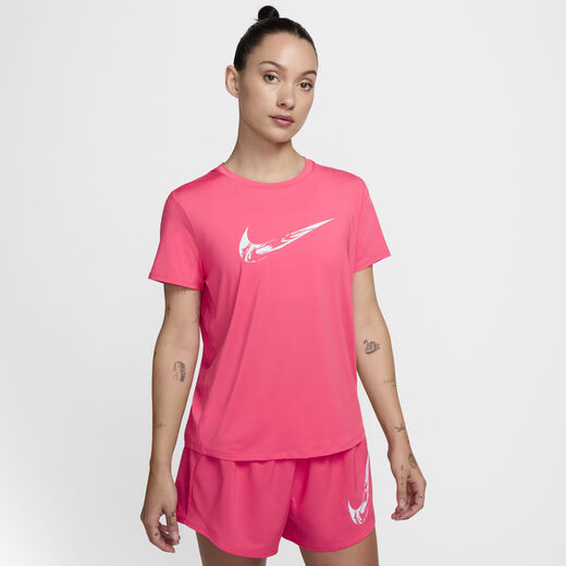 Road Running-Nike, Nike One, Women's Dri-FIT Short-Sleeve Graphic Running Top