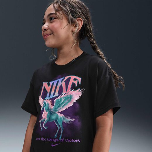 T-Shirts & Tops-Nike, Nike Sportswear, Older Kids' (Girls') T-Shirt
