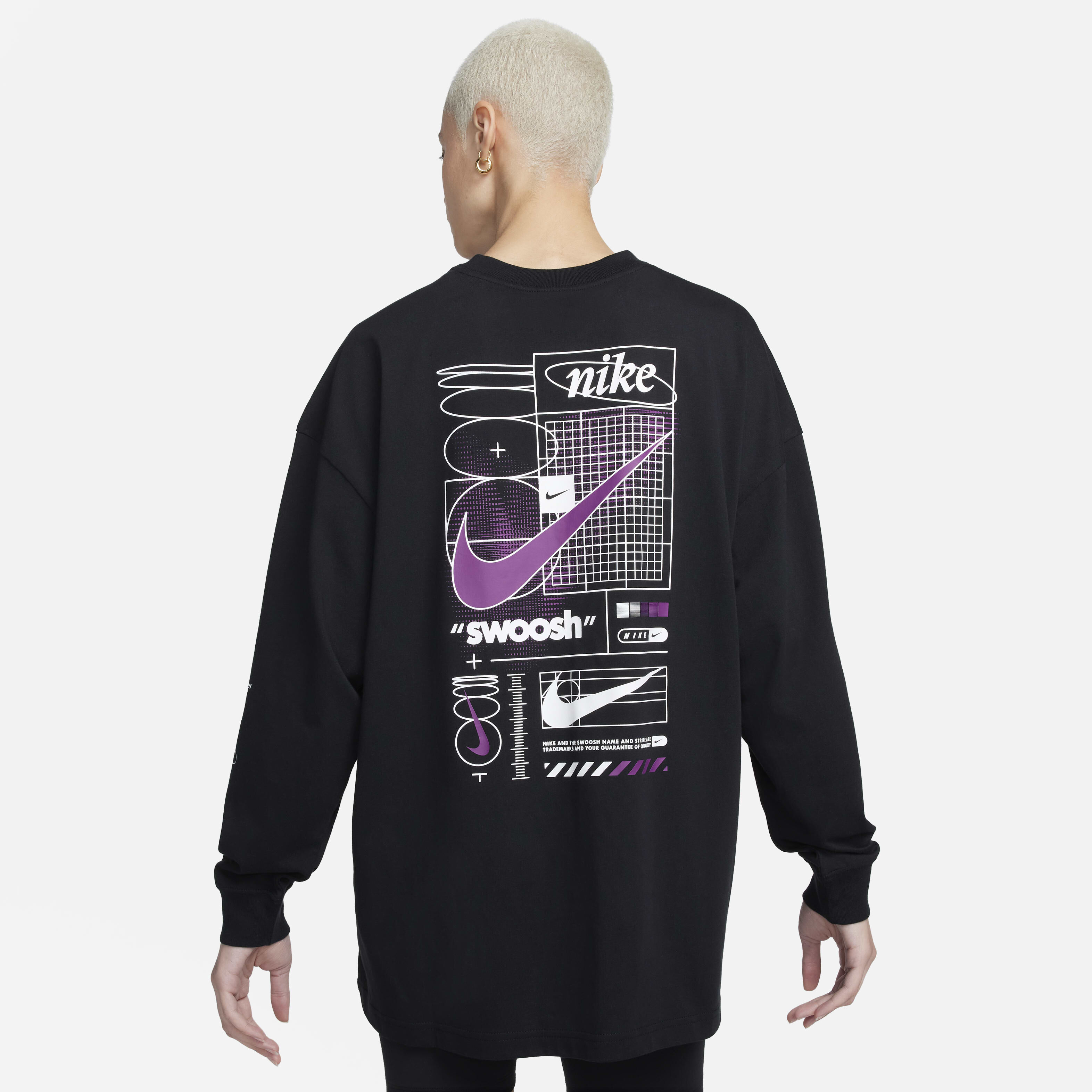 Long t shirt nike top