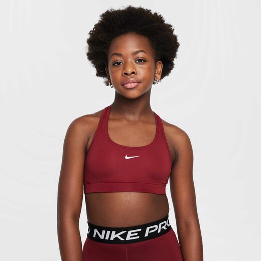 Kids Bras & Leggings-Nike, Nike Swoosh, Girls' Sports Bra