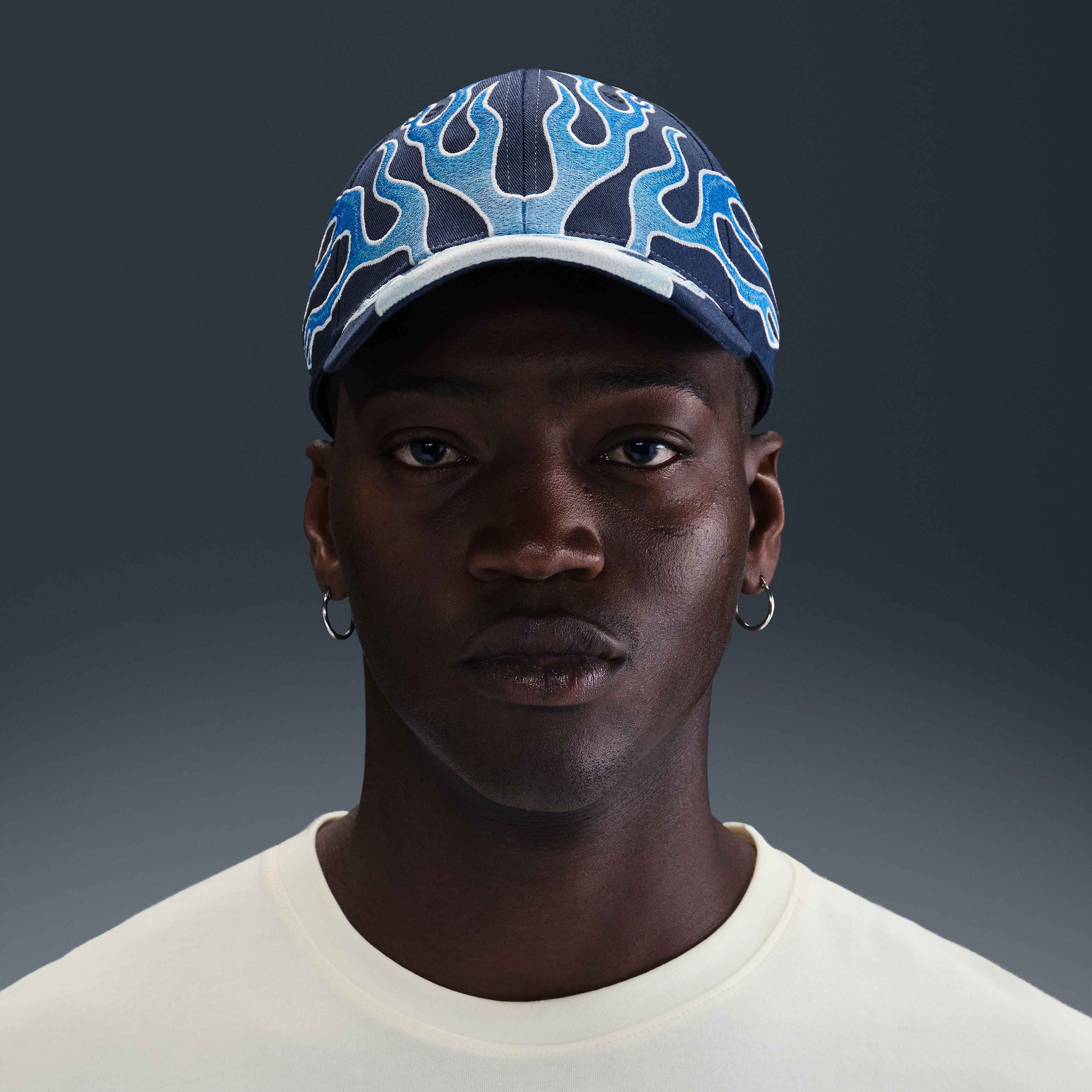 Buy Nike Club Cap Structured OG Flame Cap - Midnight Navy Buy Nike Club Cap Structured OG Flame Cap - Midnight Navy