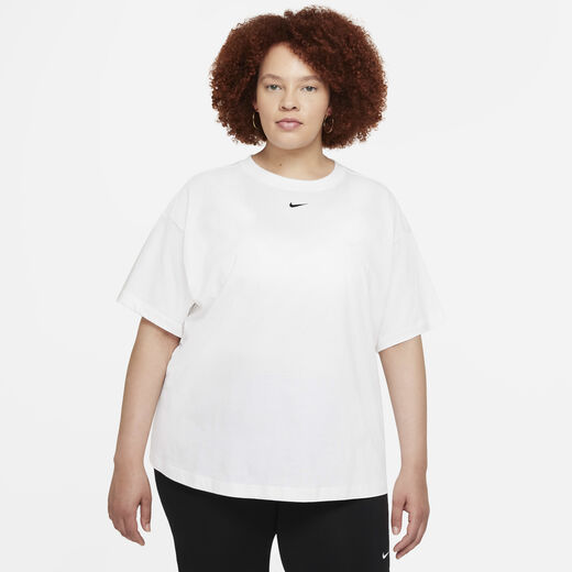 T-Shirts & Tops-Nike, Nike Sportswear Essential, Women's Oversized Short-Sleeve Top (Plus Size)