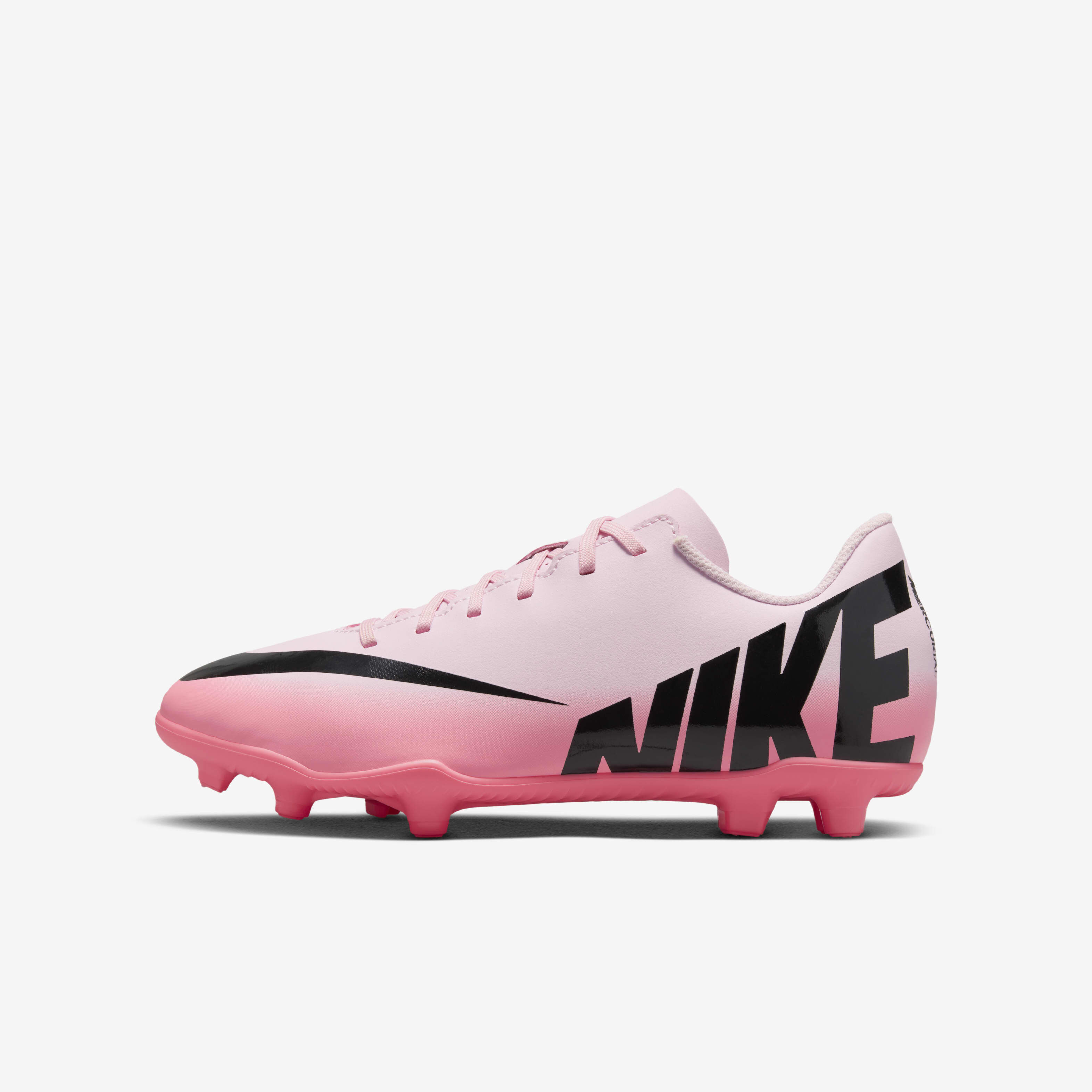 Buy Nike Jr. Mercurial Vapor 15 Club Younger Older Kids Multi Ground Low Top Football Boot Pink Foam Black Nike UAE Official