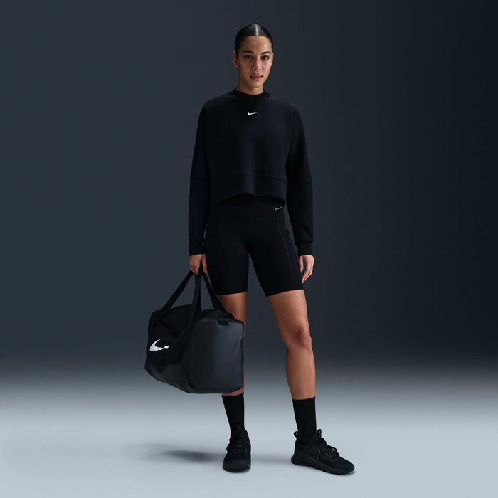 Buy Nike Prima Women's Dri-FIT Oversized Crew-Neck Cropped Top - Black ...