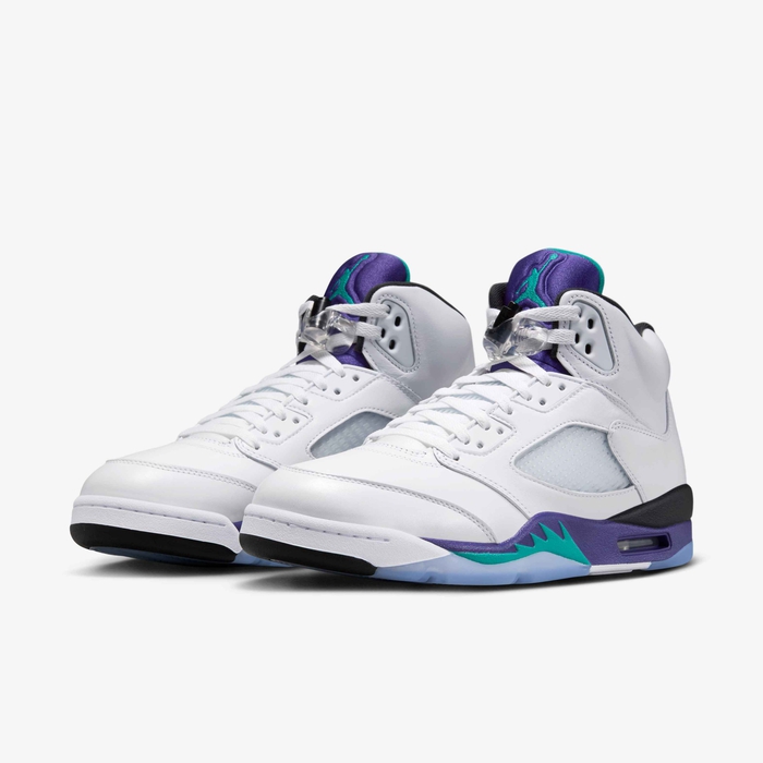 Buy Air Jordan Retro Men's Shoes White/Grape Ice/Black/New