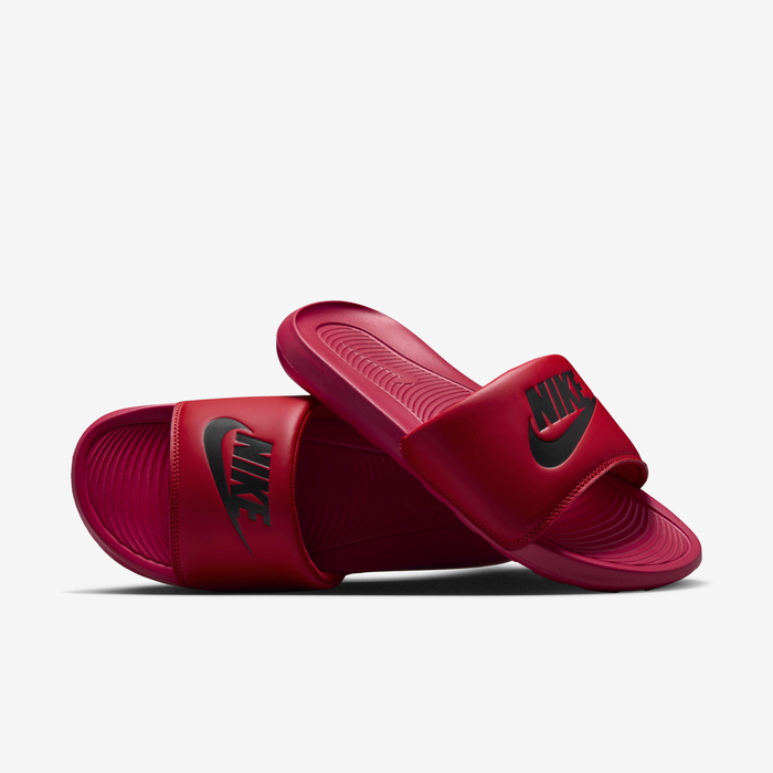 Flip Flops Red Nike Offcourt Slides Nike Victori One Black