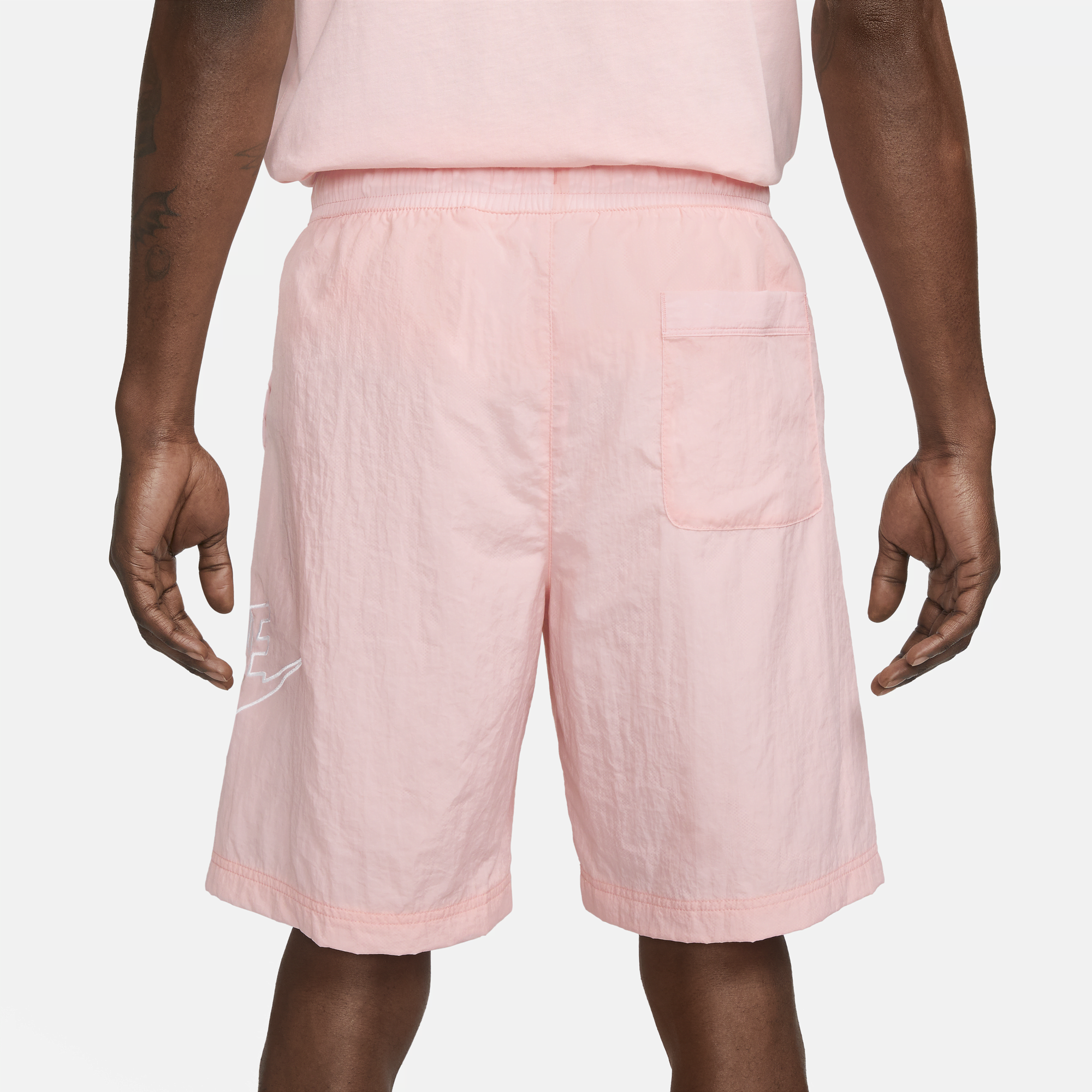 Nike alumni shorts pink hotsell