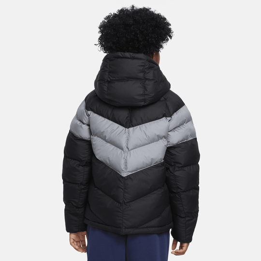 Nike fur hooded jacket deals