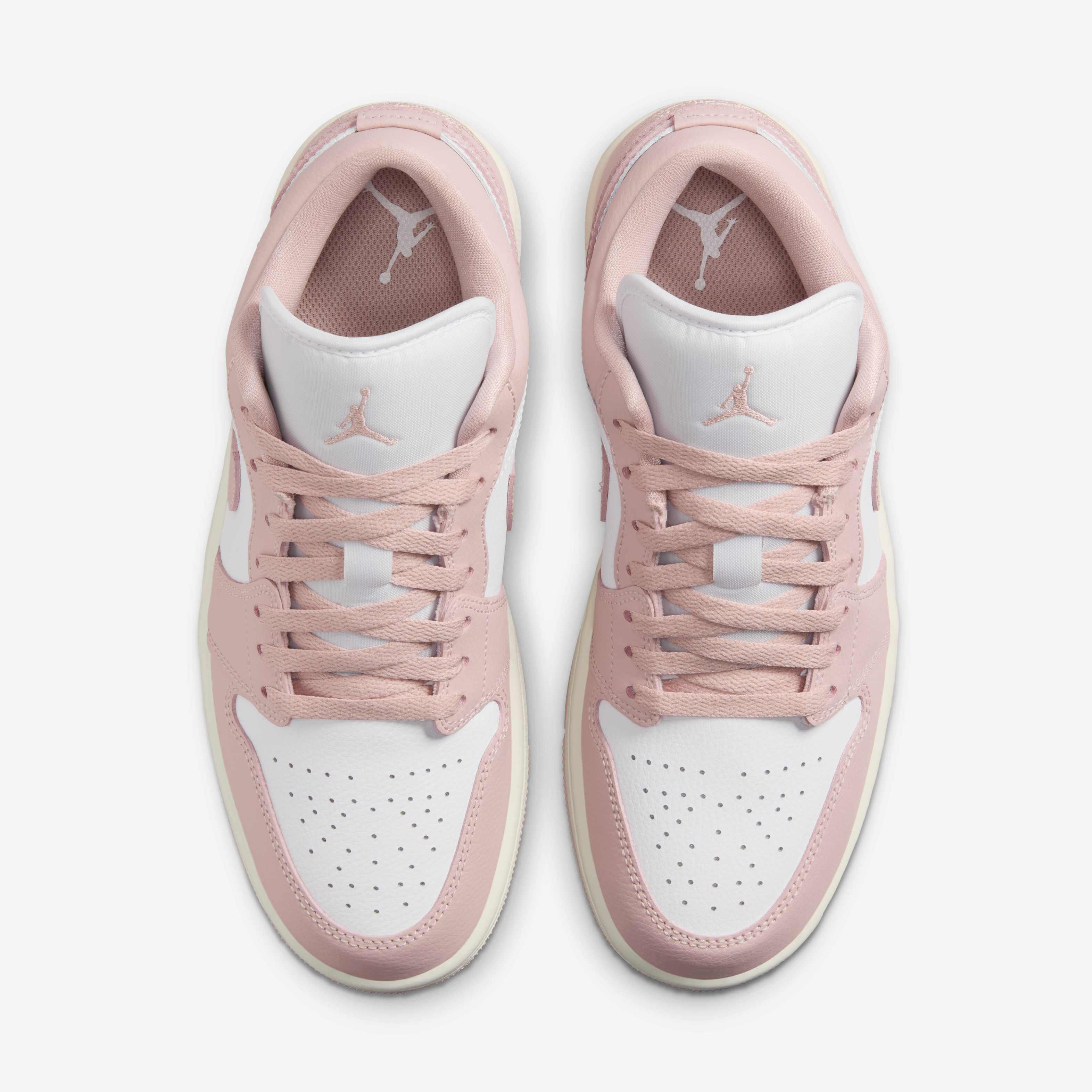 Buy Air Jordan 1 Low Women's Shoes - White/Sail/Pink Oxford