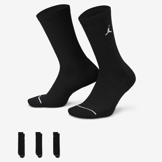 Socks-JRDN, Jordan, Everyday Crew Socks (3 pairs)